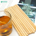 Food Grade Reusable Recycle Natural Biodegradable Bamboo Straw Peeled For Drinking Juice